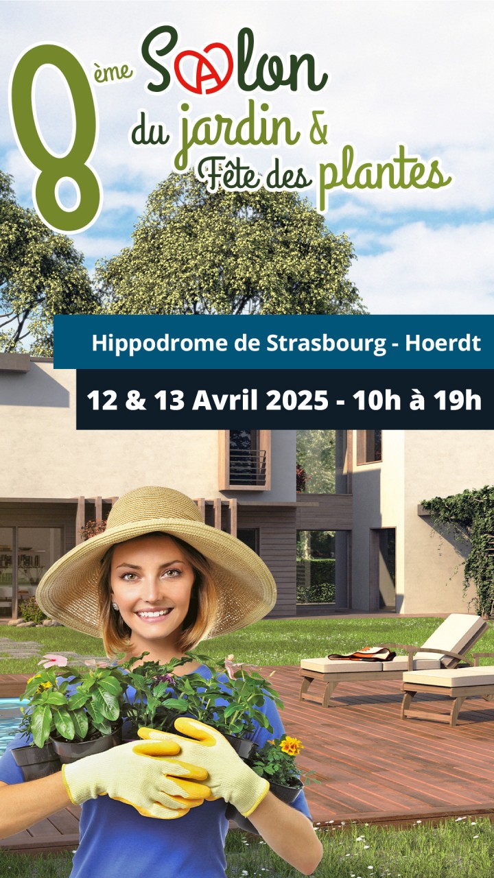 8ÈME SALON DU JARDIN & PLANTES - HIPPODROME STRASBOURG HOERDT